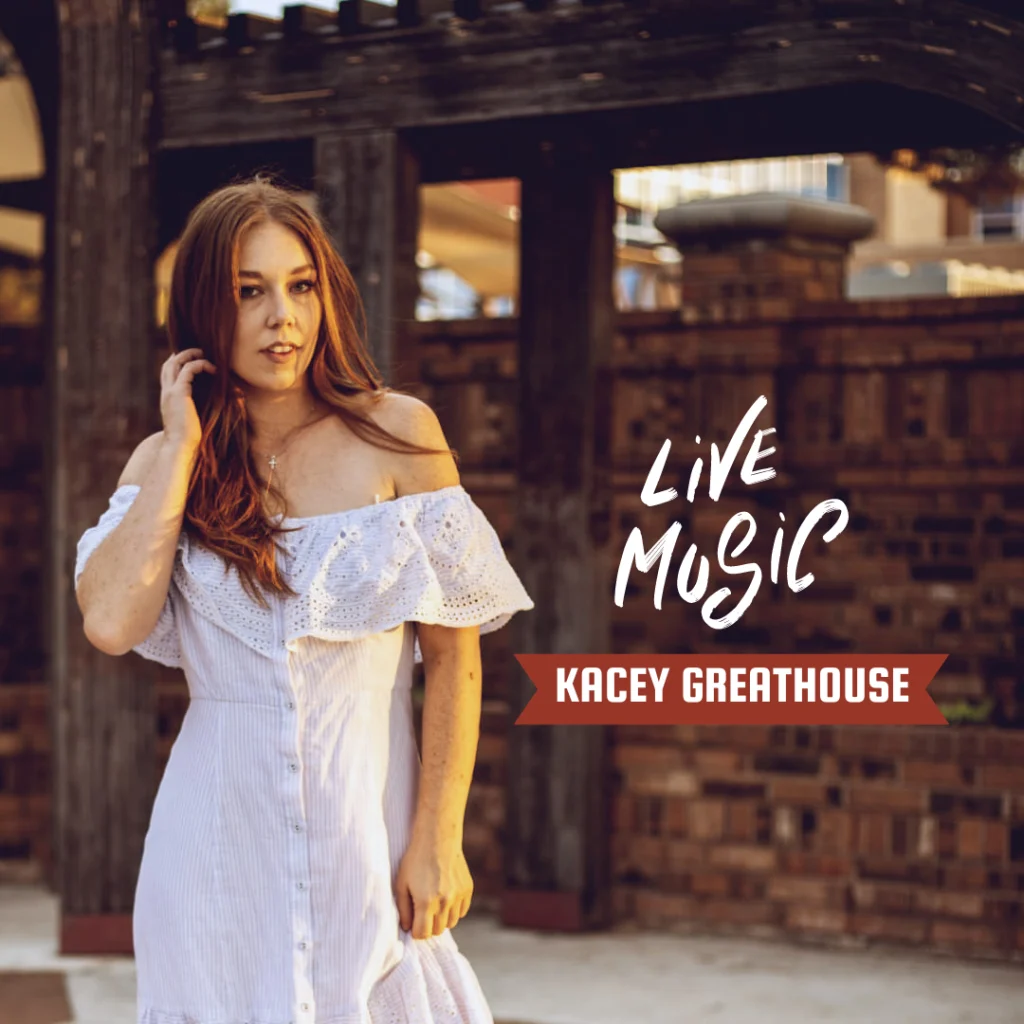 Flyer for Live Music with Kacey Greathouse at Venezia