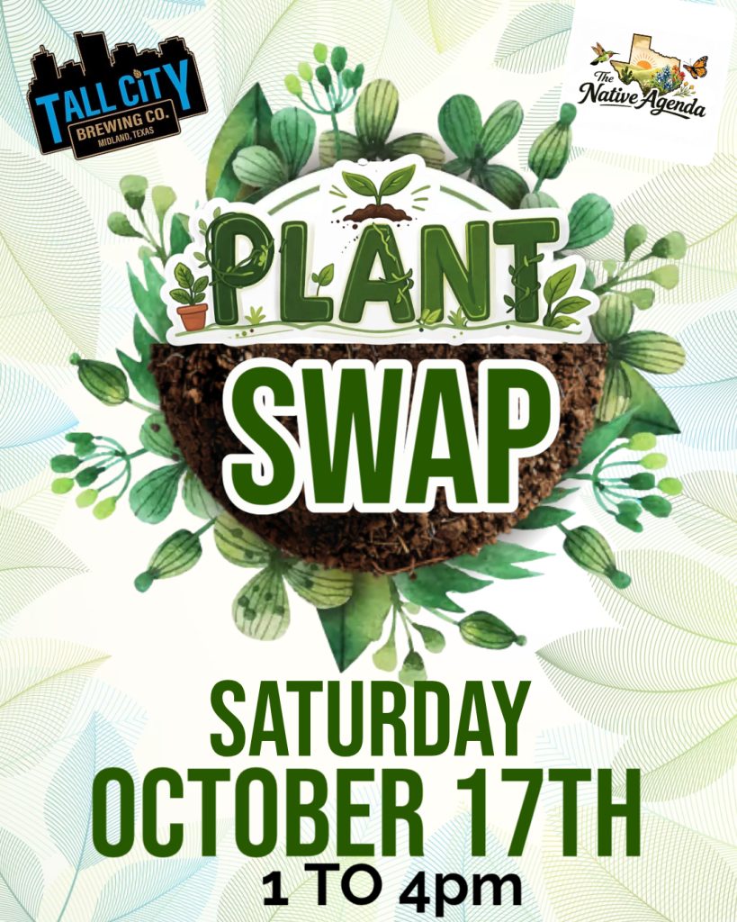Fall Plant and Seed Swap event flyer