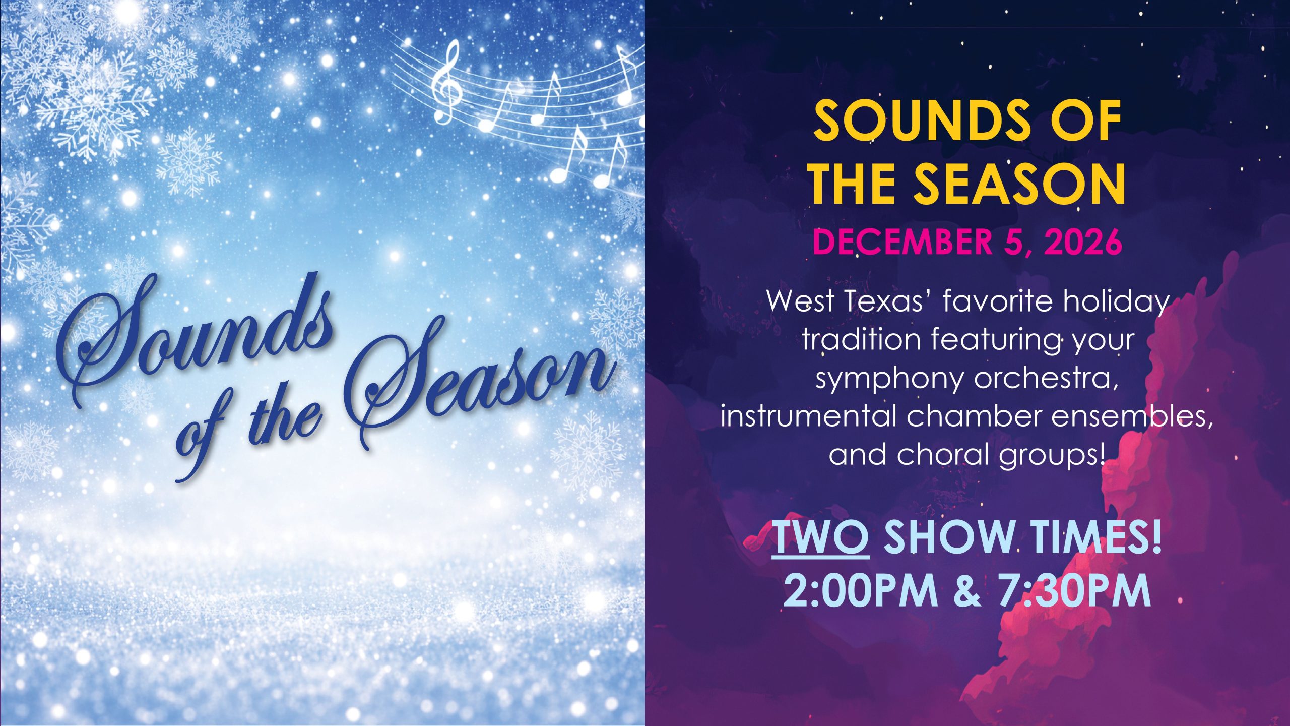 West Texas Symphony: Sounds of the Season