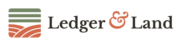 Ledger and Land logo